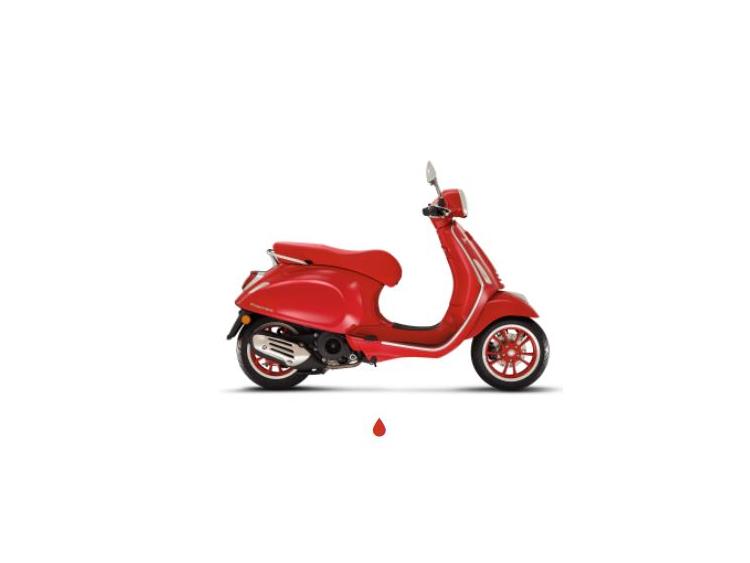 VESPA PRIMAVERA 125 RED